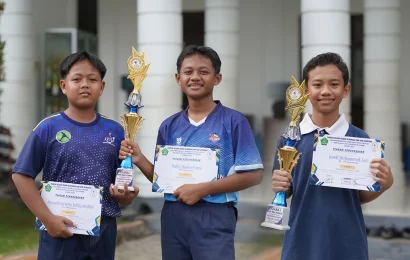 Juara MTs YKUI Maskumambang dalam PORSENI Kabupaten Gresik