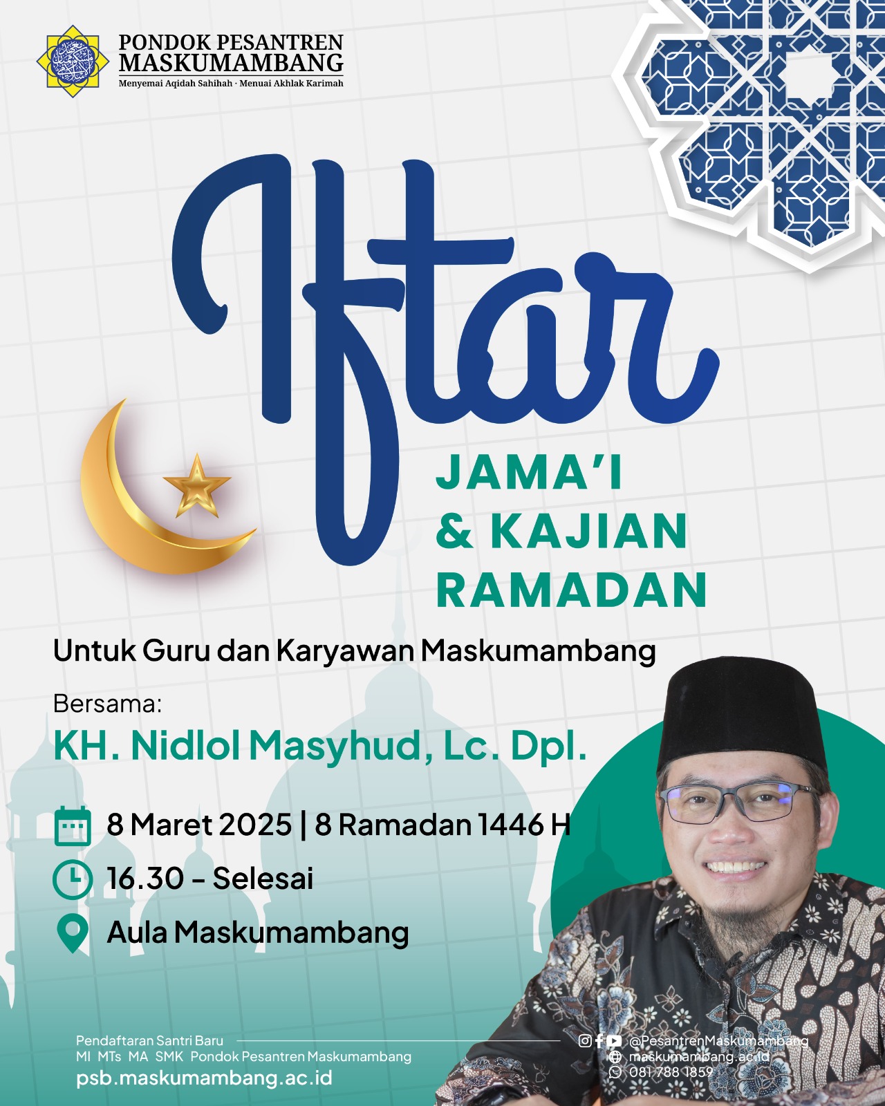 Iftar Jama'i & Kajian Ramadan Pondok Pesantren Maskumambang