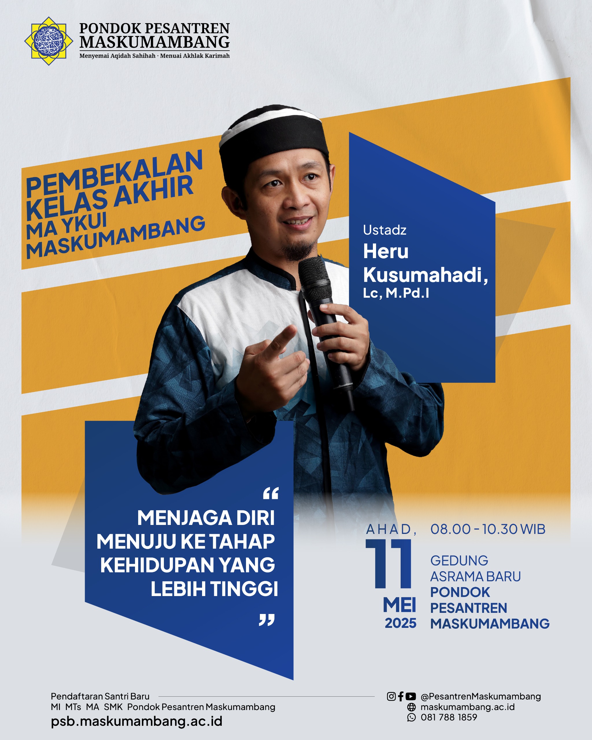 Pembekalan Kelas Akhir MA YKUI Maskumambang