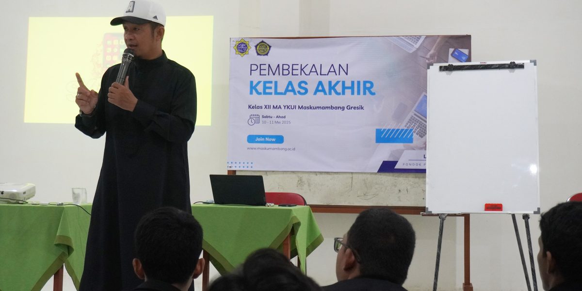 Pembekalan Kelas 12 MA YKUI Maskumambang