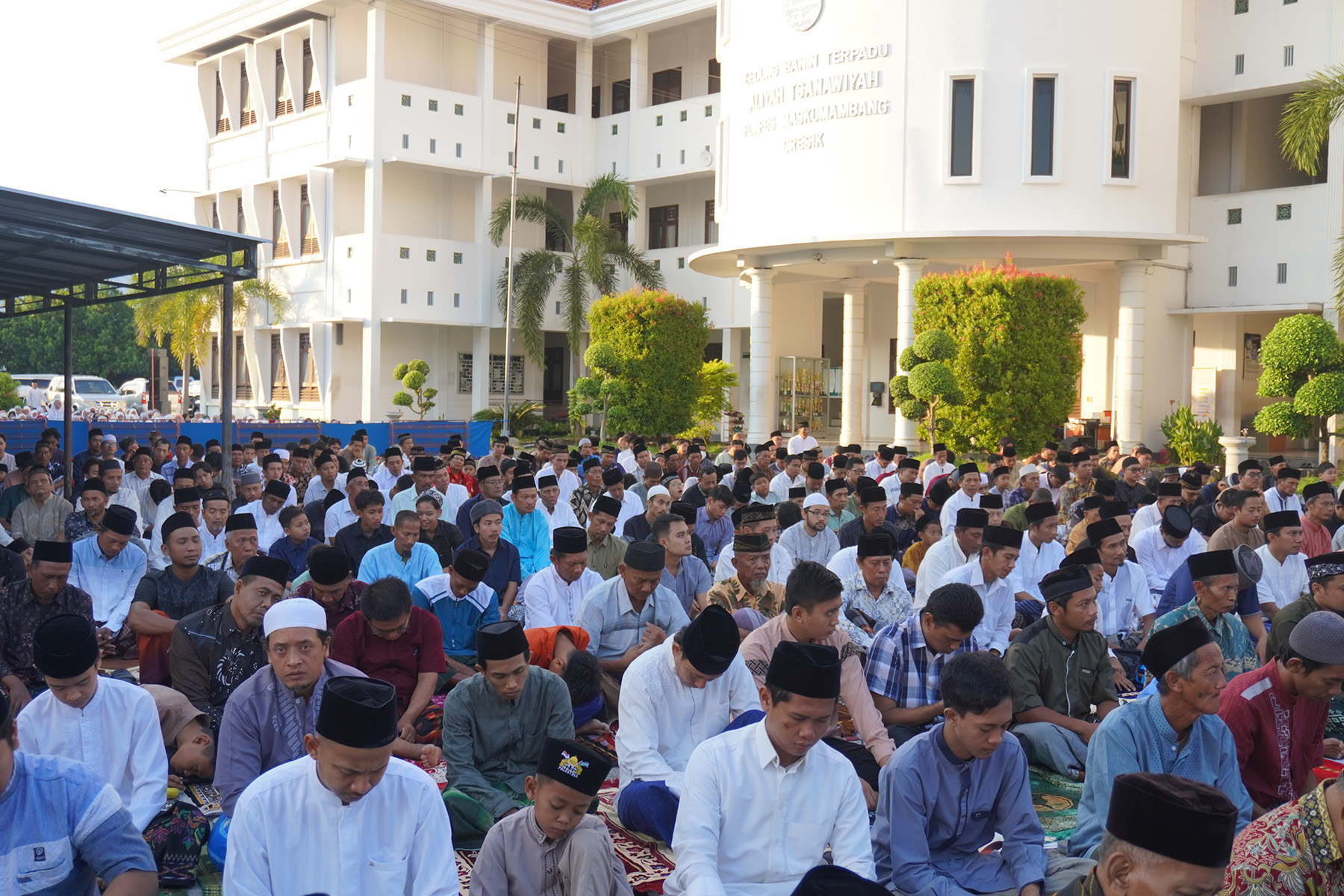 Pelaksanaan Sholat Iduladha di Pondok Pesantren Maskumambang