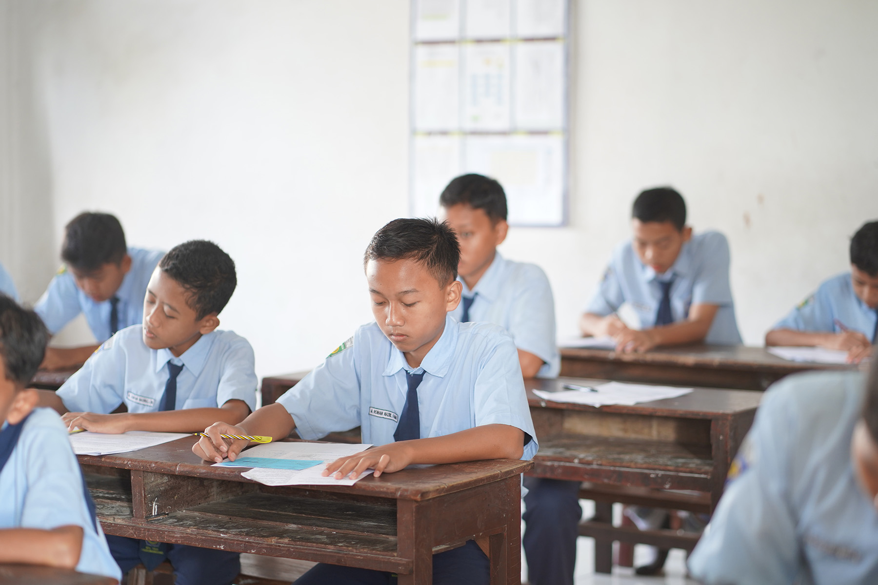 Pelaksanaan Ujian Akhir Semester Serentak Pondok Pesantren Maskumambang