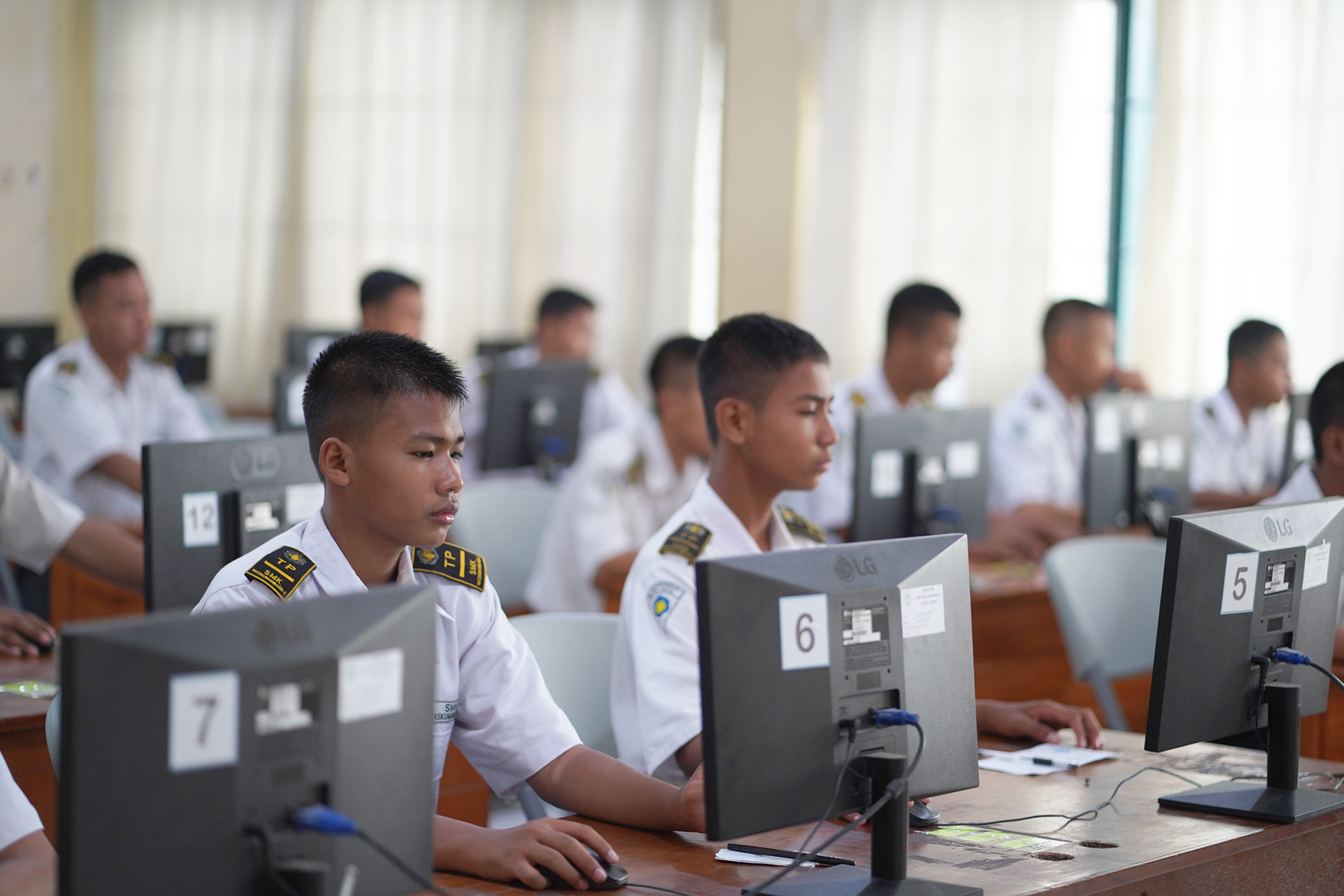 Pelaksanaan Ujian Akhir Semester Serentak Pondok Pesantren Maskumambang