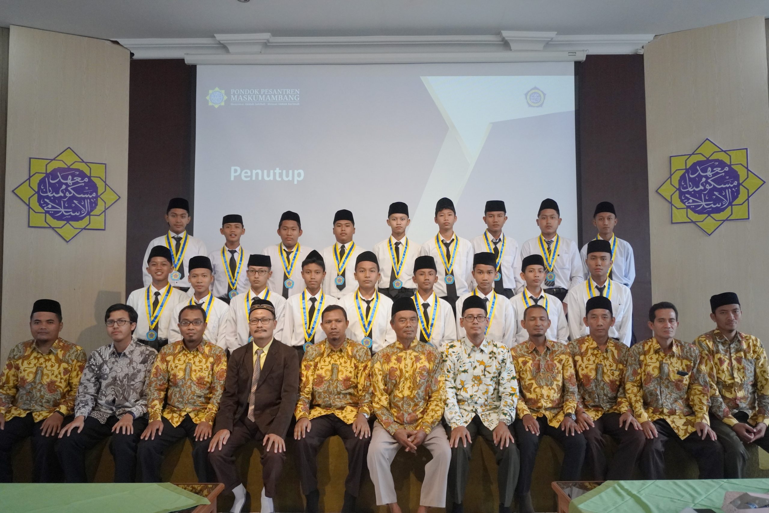 Pelepasan Santri Kelas 9 MTs YKUI Maskumambang