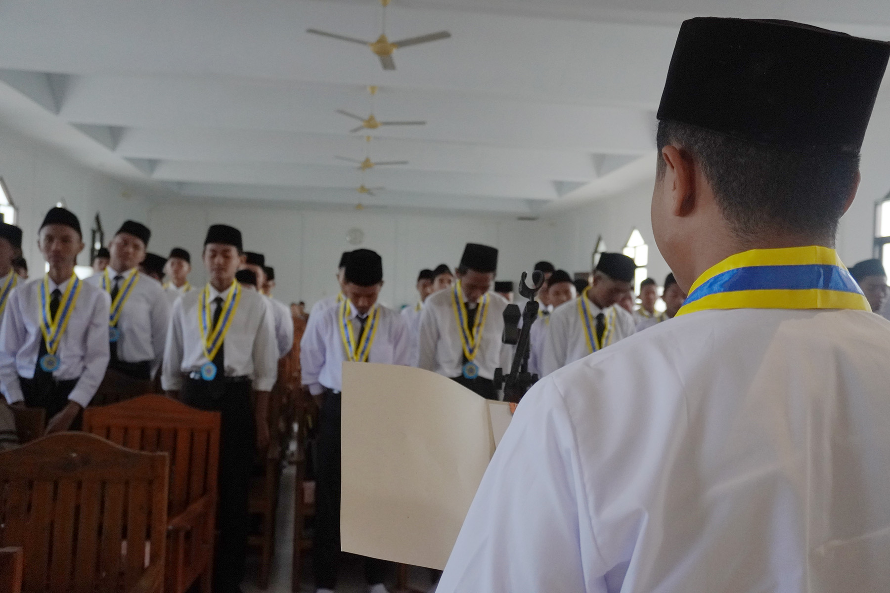 Pelepasan Santri Kelas 9 MTs YKUI Maskumambang