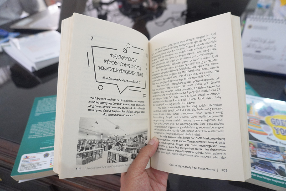 Buku Antologi MTs YKUI Maskumambang