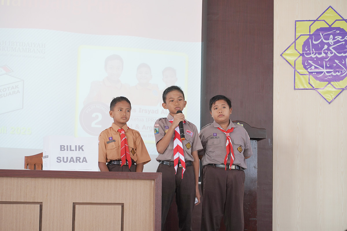 Pemilihan Ketua IPRA dan IPRI Junior MI YKUI Maskumambang