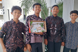 Belajar Report Text MTs YKUI Maskumambang