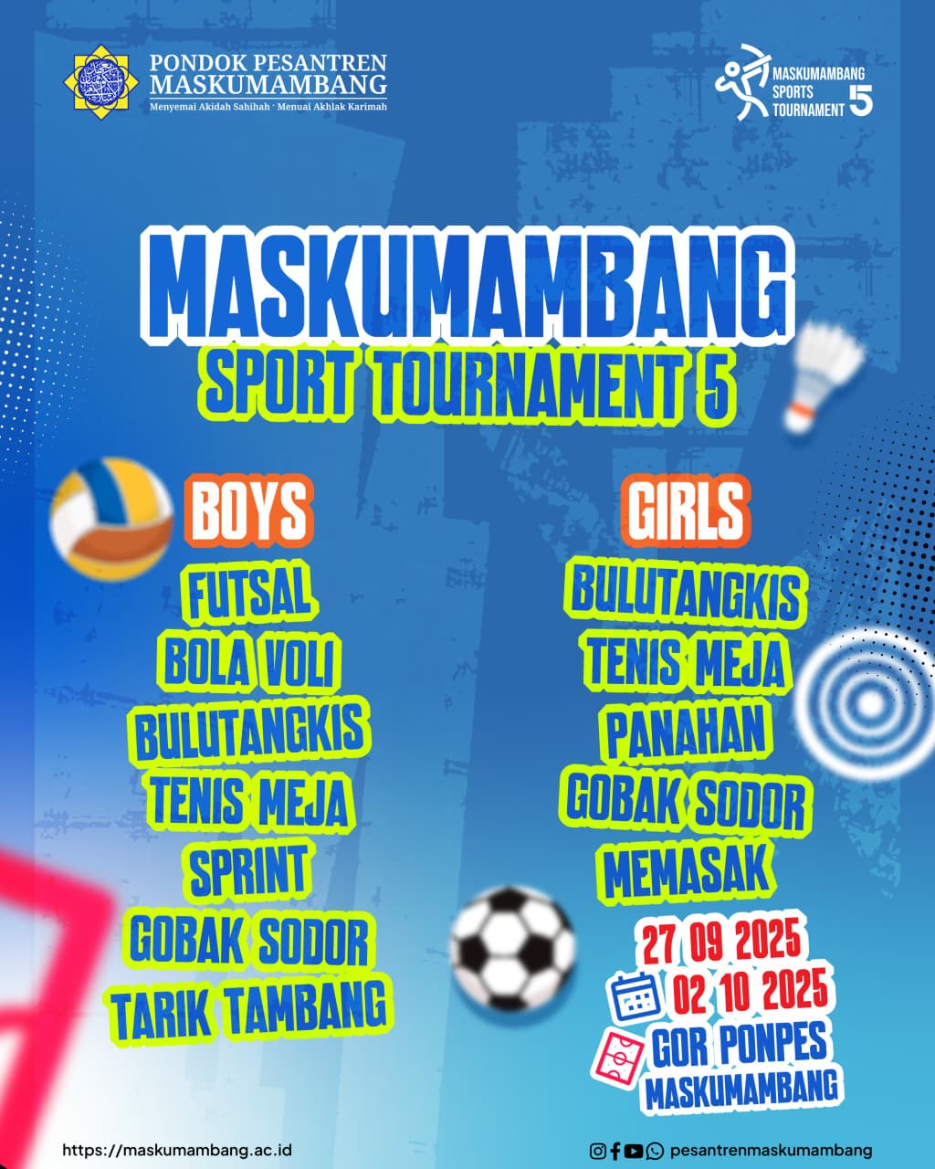 Maskumambang Sport Tournament (MST) 5