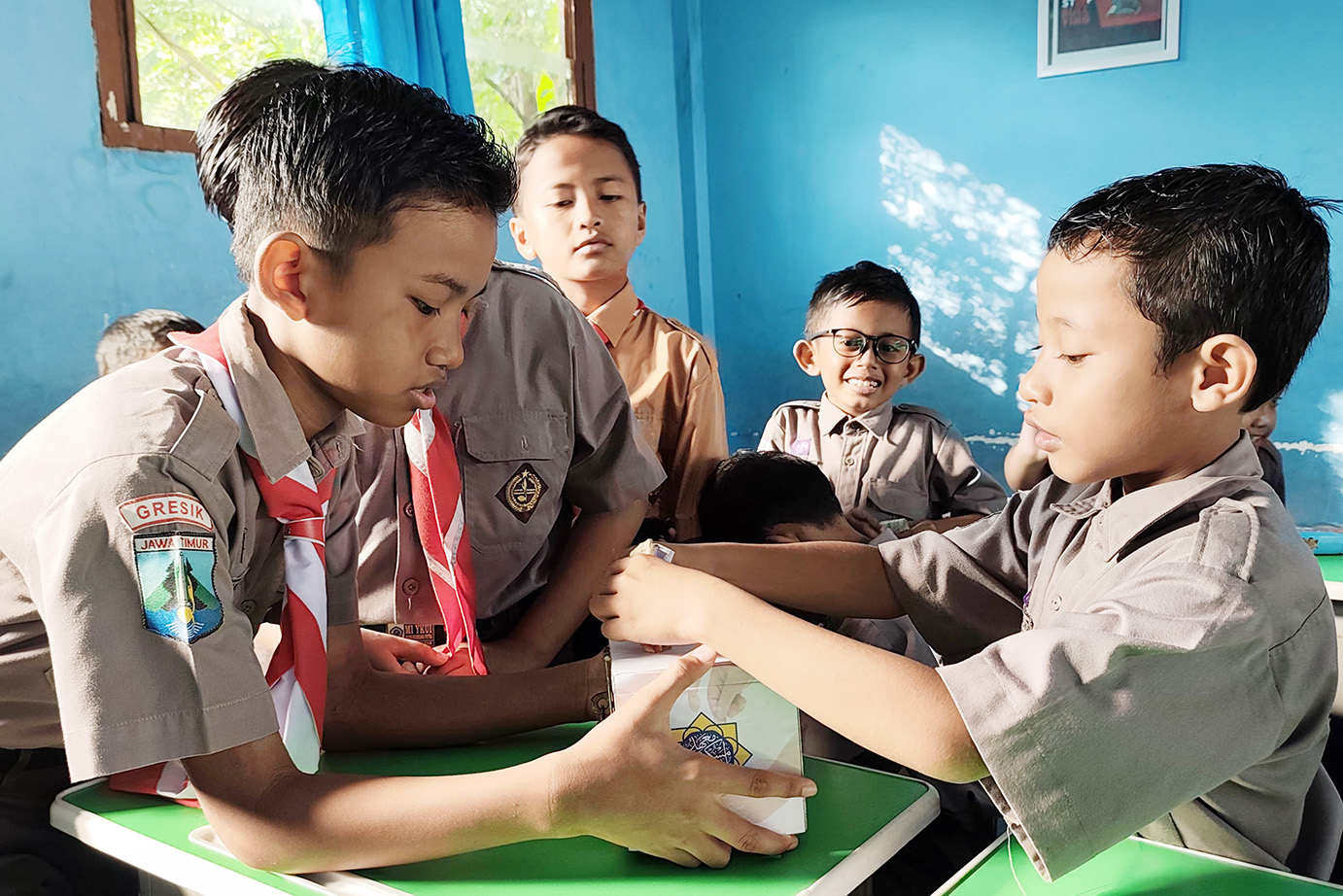 Aksi Galang Dana IPRA Junior MI YKUI Maskumambang