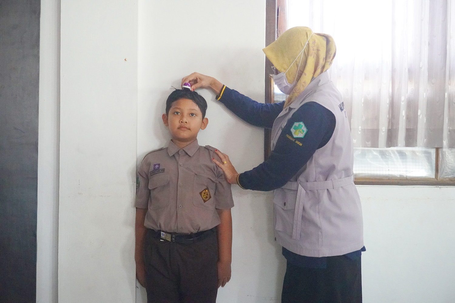Pemeriksaan Kesehatan Gratis (PKG) Puskesmas Dukun di MI YKUI Maskumambang