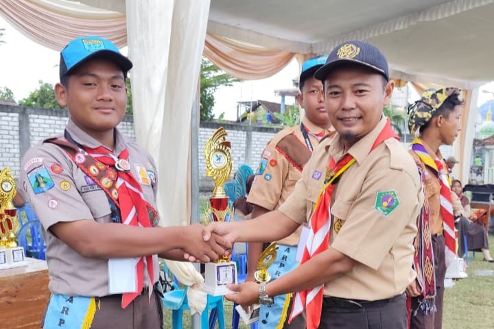 MTs YKUI Maskumambang juara dalam Galaksi Pramuka 2025