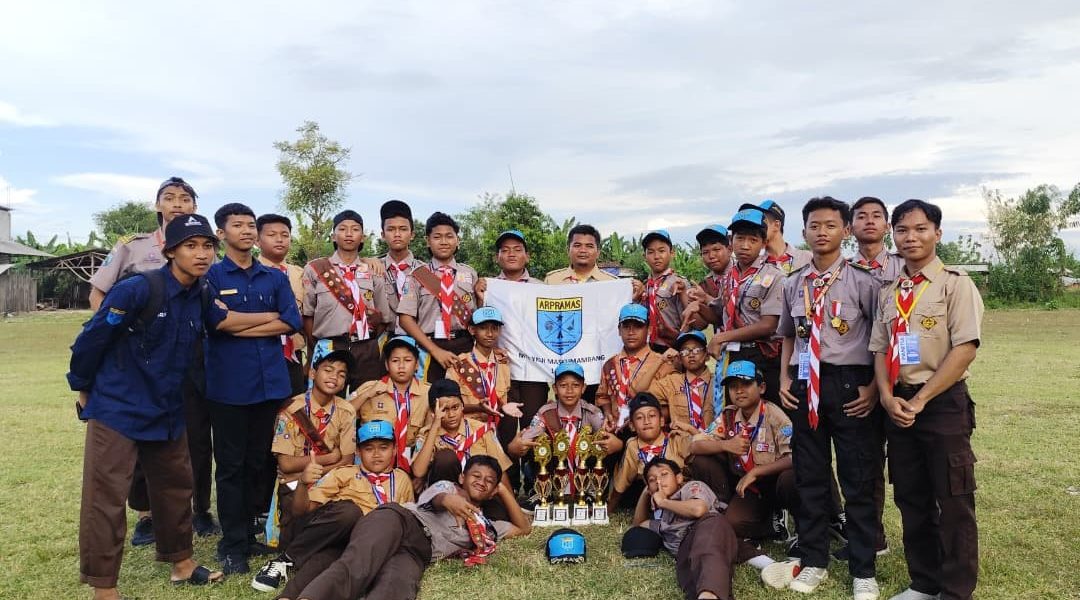 MTs YKUI Maskumambang juara dalam Galaksi Pramuka 2025