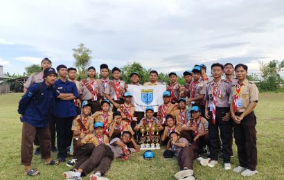 MTs YKUI Maskumambang juara dalam Galaksi Pramuka 2025