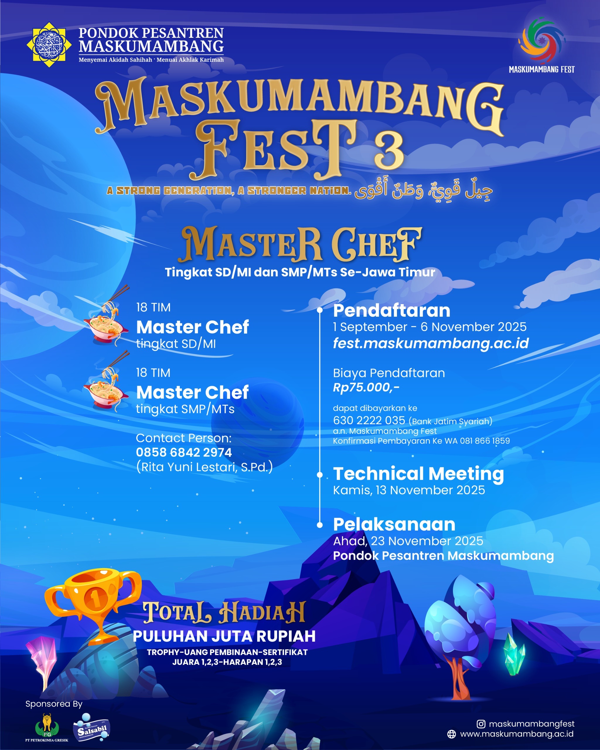 Maskumambang Fest 3; Master Chef