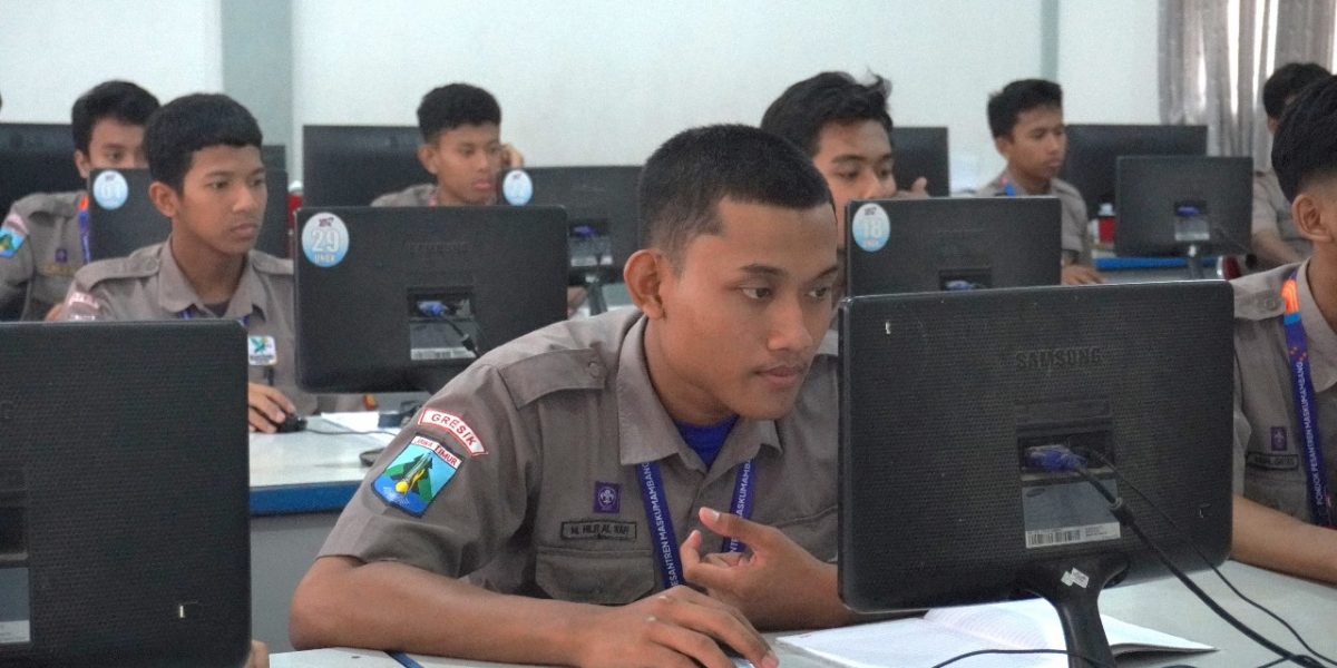 Try out TKA santri kelas 12 MA YKUI Maskumambang
