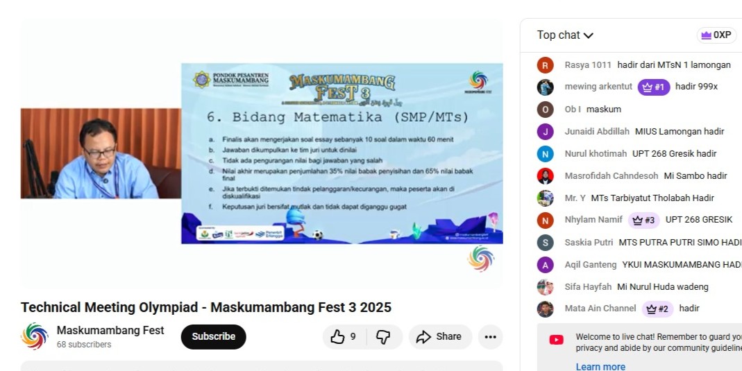 Maskumambang Fest #3 - Olympiad