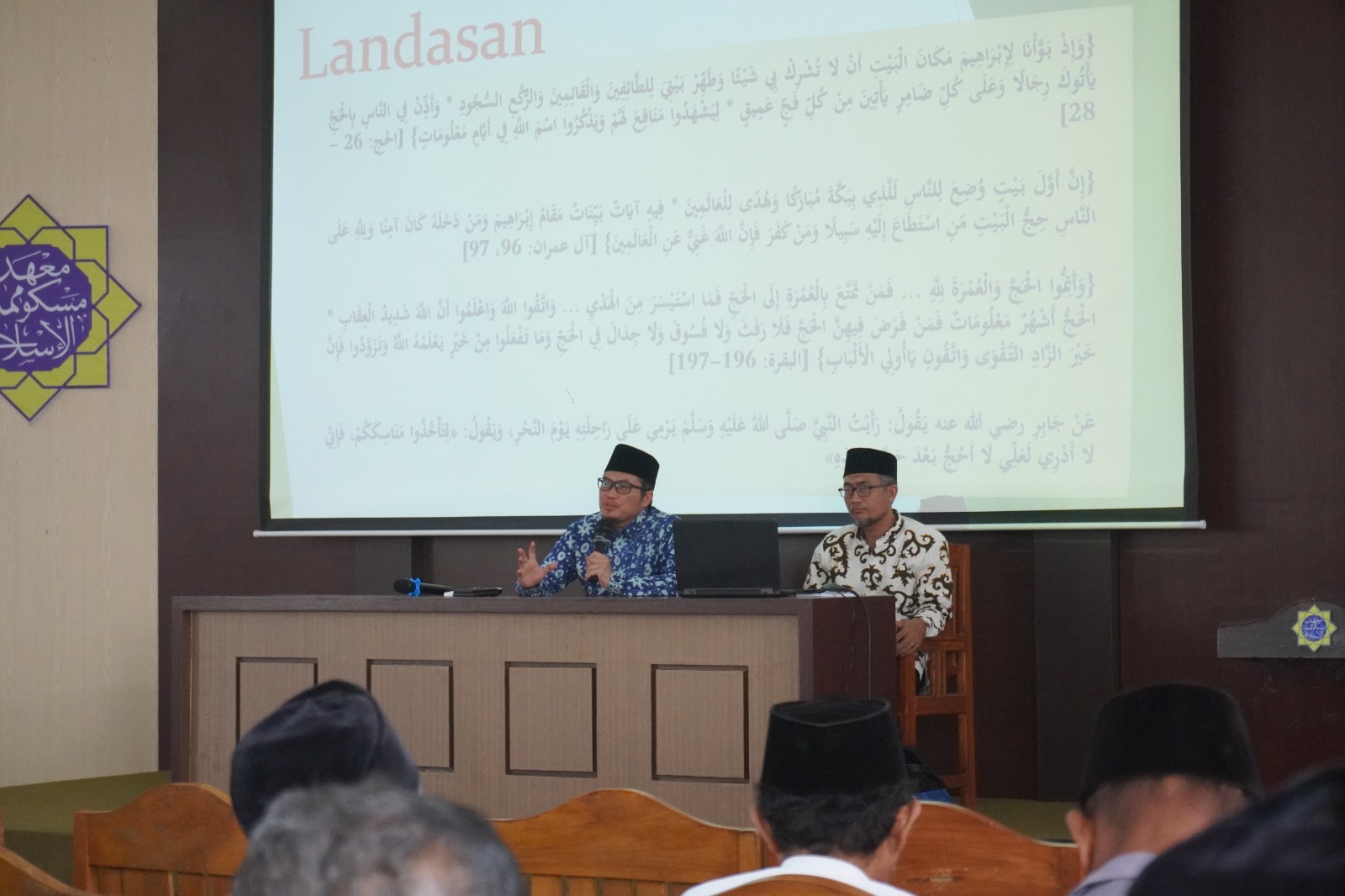 Manasik haji jamaah KBIHU YKUI Maskumambang