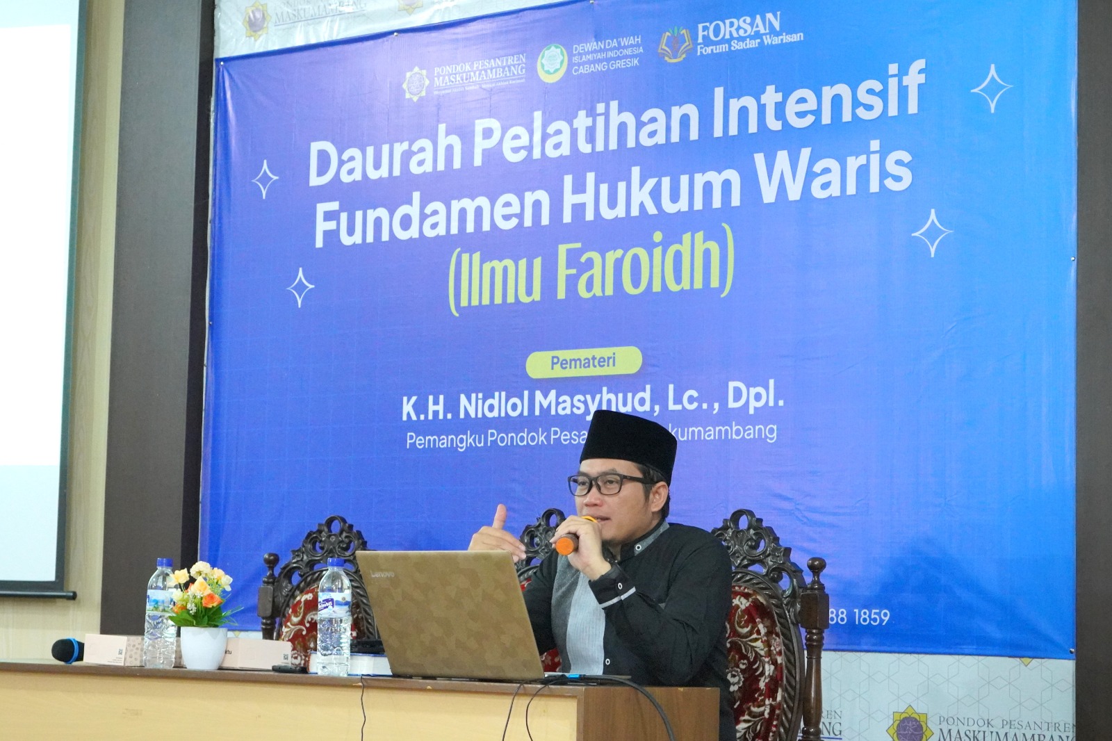 Daurah Pelatihan Intensif Fundamen Hukum Waris (Ilmu faroidh) - K.H. Nidlol Masyhud Pondok Pesantren Maskumambang