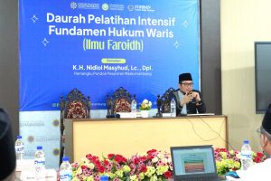 Daurah Pelatihan Intensif Fundamen Hukum Waris (Ilmu faroidh) - K.H. Nidlol Masyhud Pondok Pesantren Maskumambang