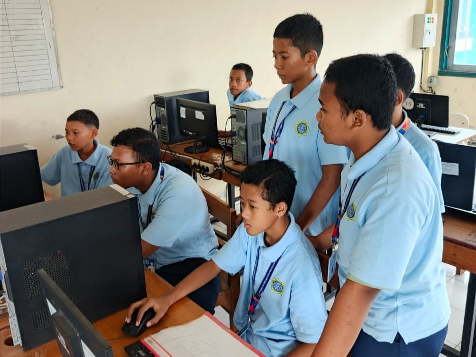 Project Based Learning 3D Desain Pondok Pesantren Maskumambang