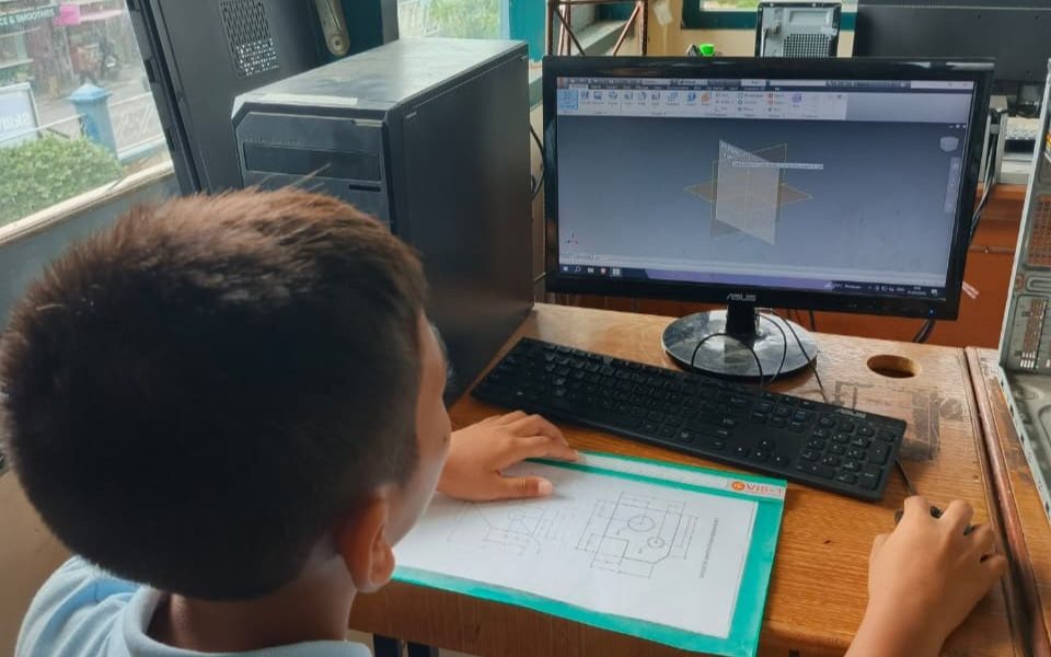 Project Based Learning 3D Desain Pondok Pesantren Maskumambang