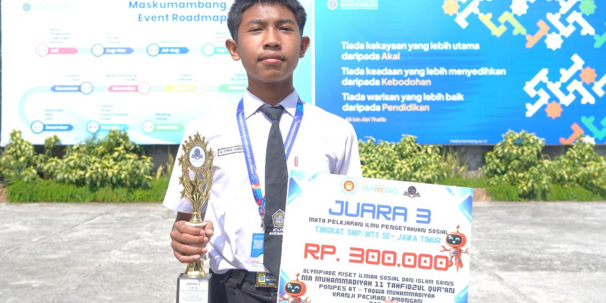 Prestasi santri MTs YKUI Maskumambang