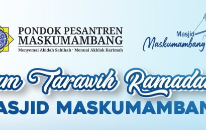 Jadwal Imam Tarawih Ramadan 1447 H - Masjid Maskumambang
