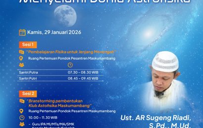 Kajian Ilmu Falak Pondok Pesantren Maskumambang