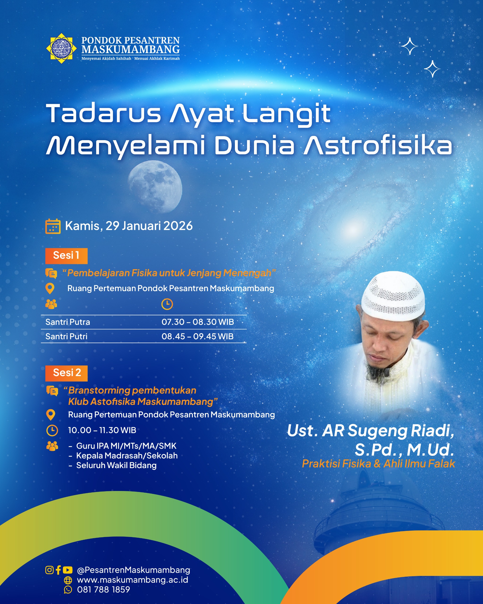 Kajian Ilmu Falak Pondok Pesantren Maskumambang