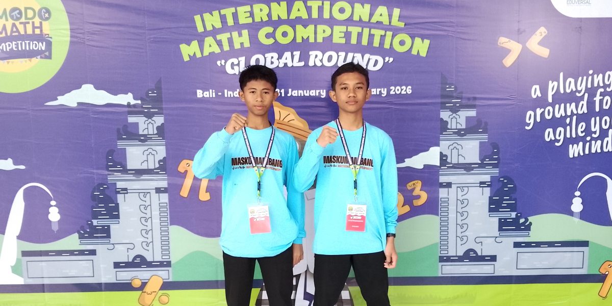 Math Team MTs YKUI Maskumambang Wakili Indonesia pada Global Round Komodo International Math Competition