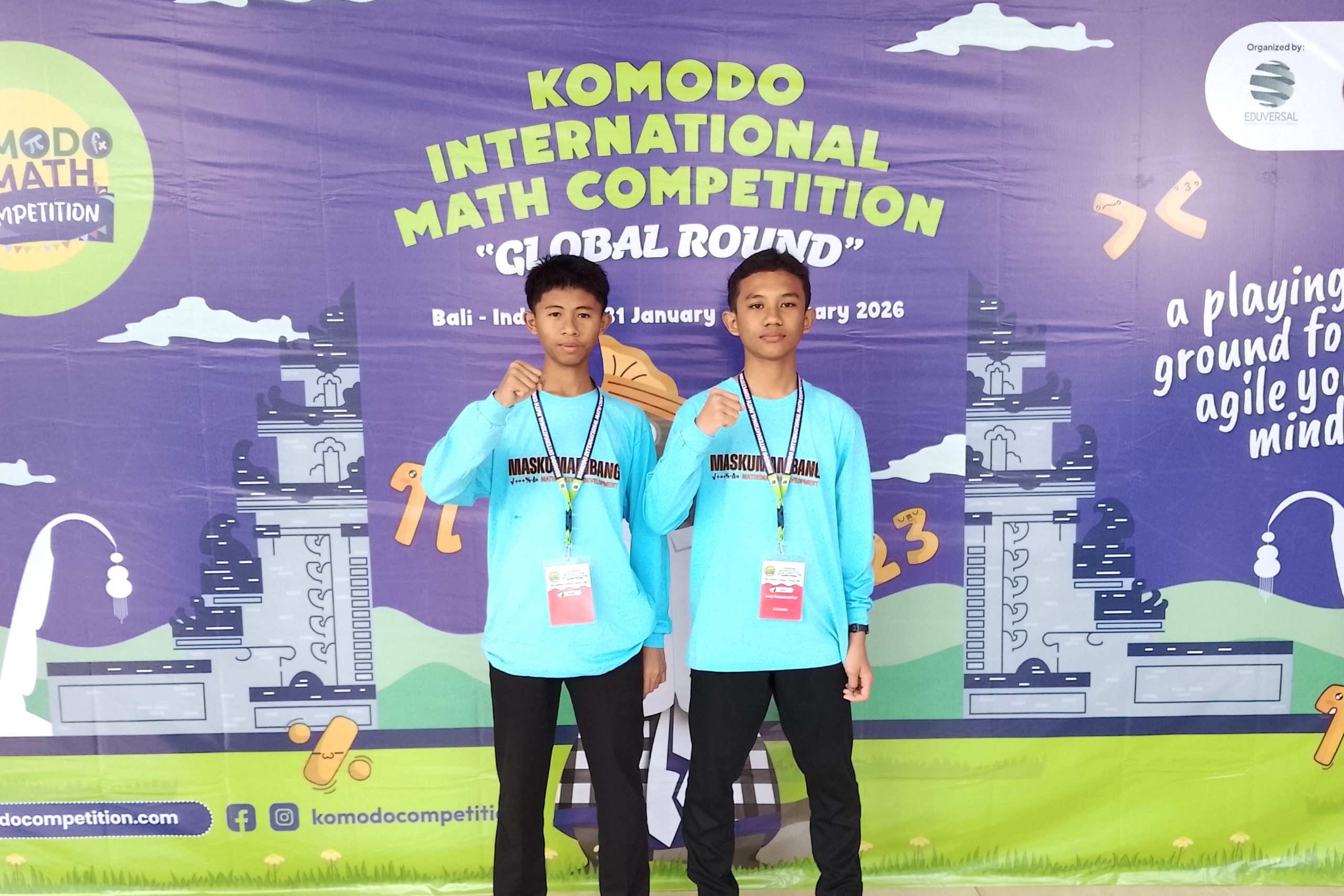 Math Team MTs YKUI Maskumambang Wakili Indonesia pada Global Round Komodo International Math Competition