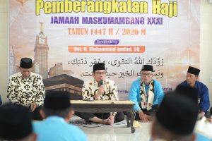 Keberangkatan Jamaah Maskumambang - KBIHU YKUI Maskumambang tahun 1447 H
