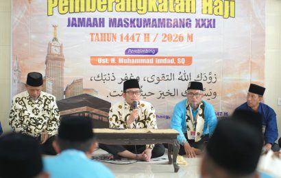 Keberangkatan Jamaah Maskumambang - KBIHU YKUI Maskumambang tahun 1447 H