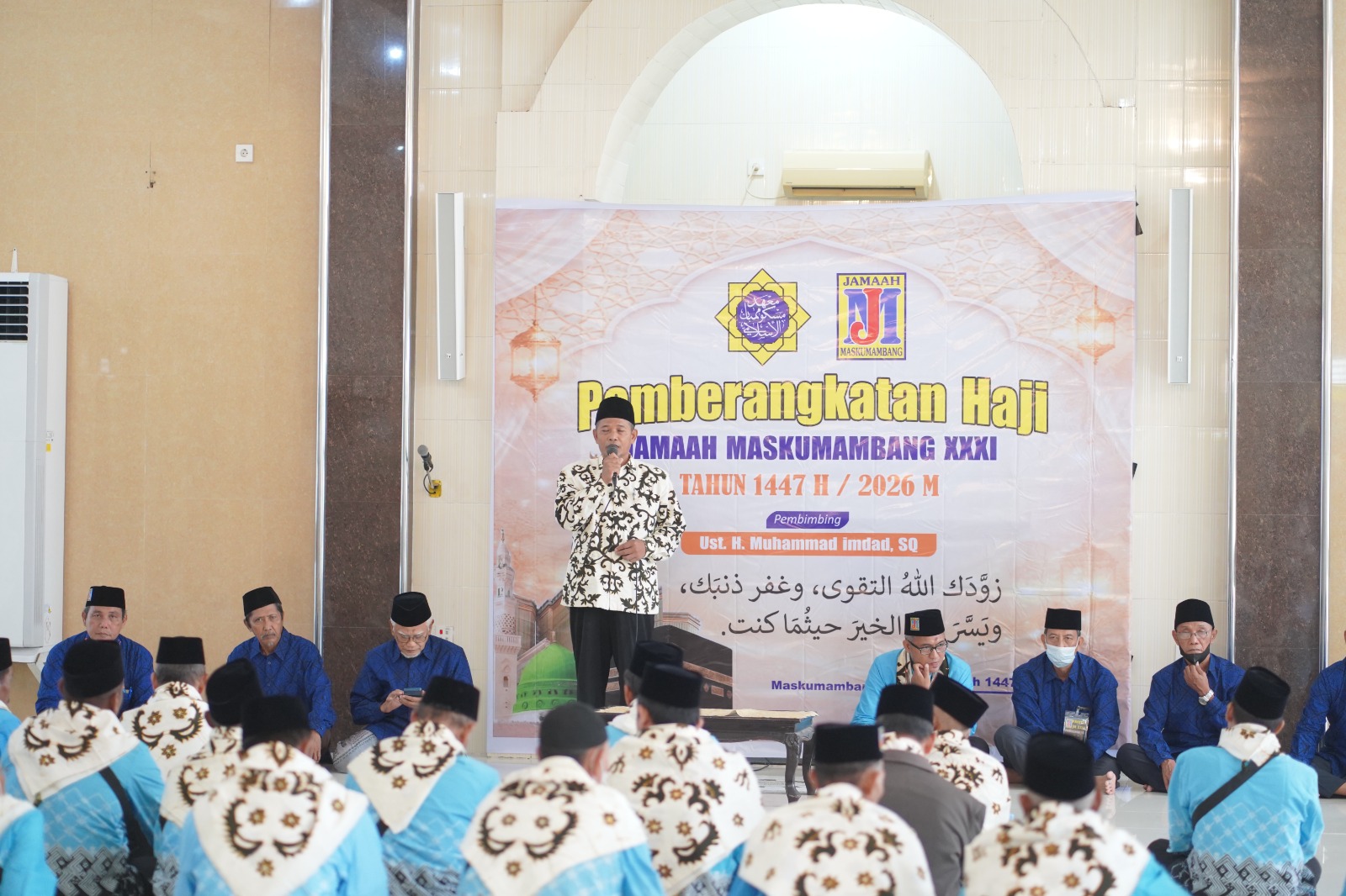 Keberangkatan Jamaah Maskumambang - KBIHU YKUI Maskumambang tahun 1447 H