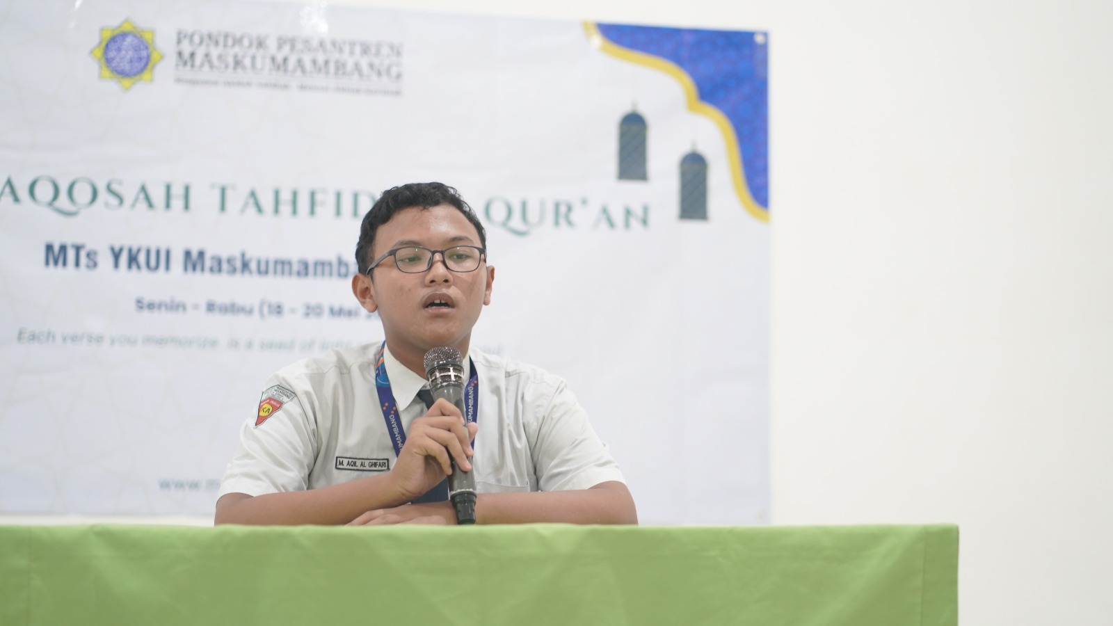 Munaqosah Tahfidz MTs YKUI Maskumambang