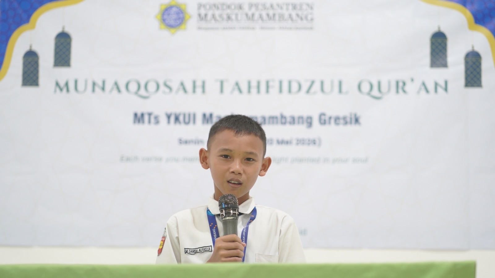 Munaqosah Tahfidz MTs YKUI Maskumambang