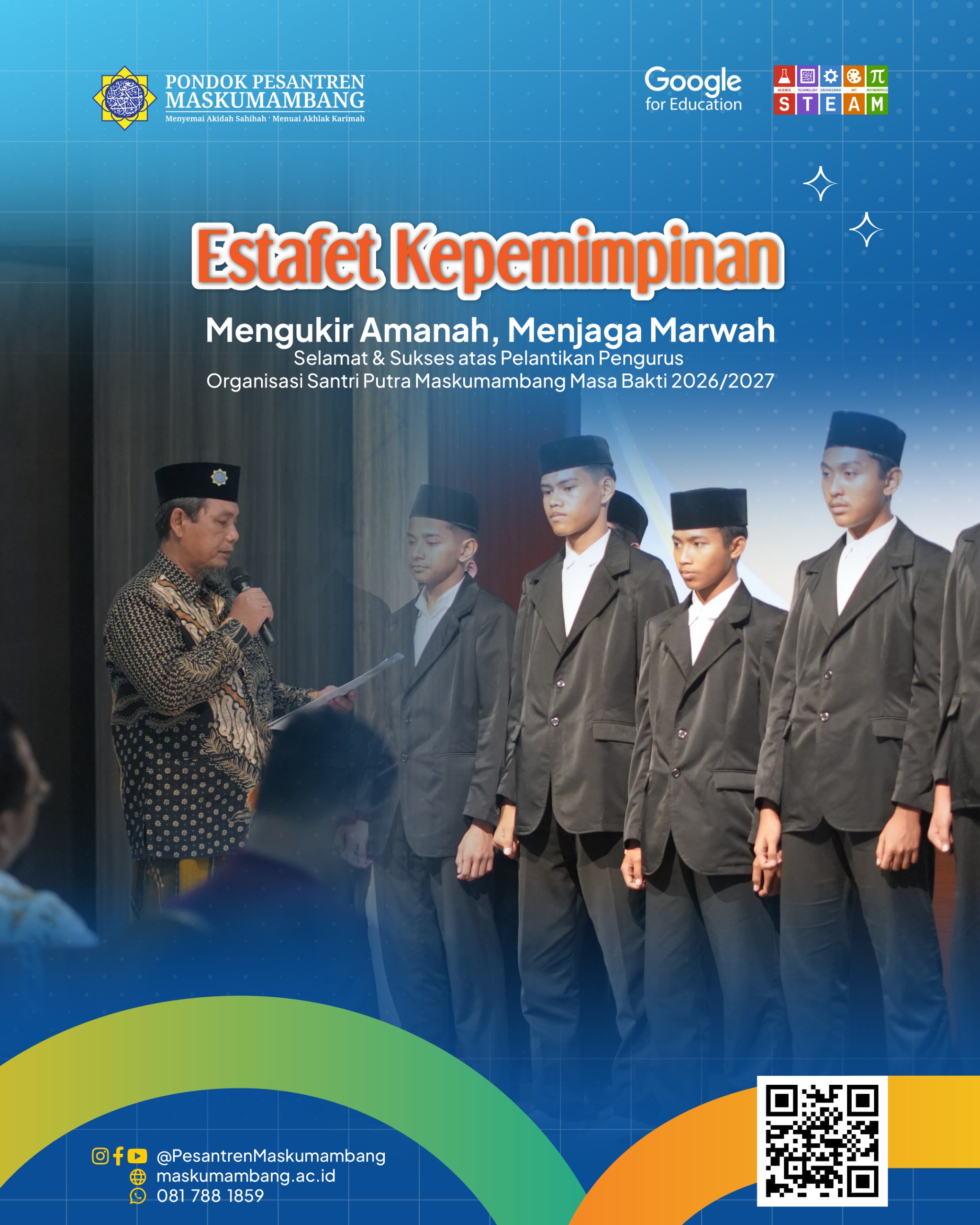 Pemilihan dan Pelantikan Pengurus OSPAM Pondok Pesantren Maskumambang (5)