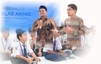 Pembekalan Kelas Akhir MTs YKUI Maskumambang