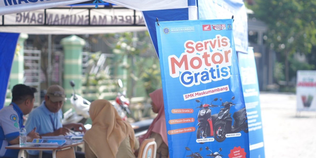 Program Servis Motor Gratis SMK Maskumambang
