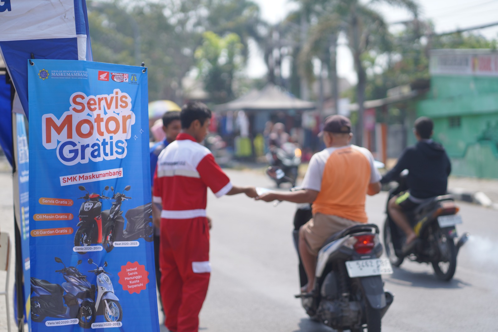 Program Servis Motor Gratis SMK Maskumambang