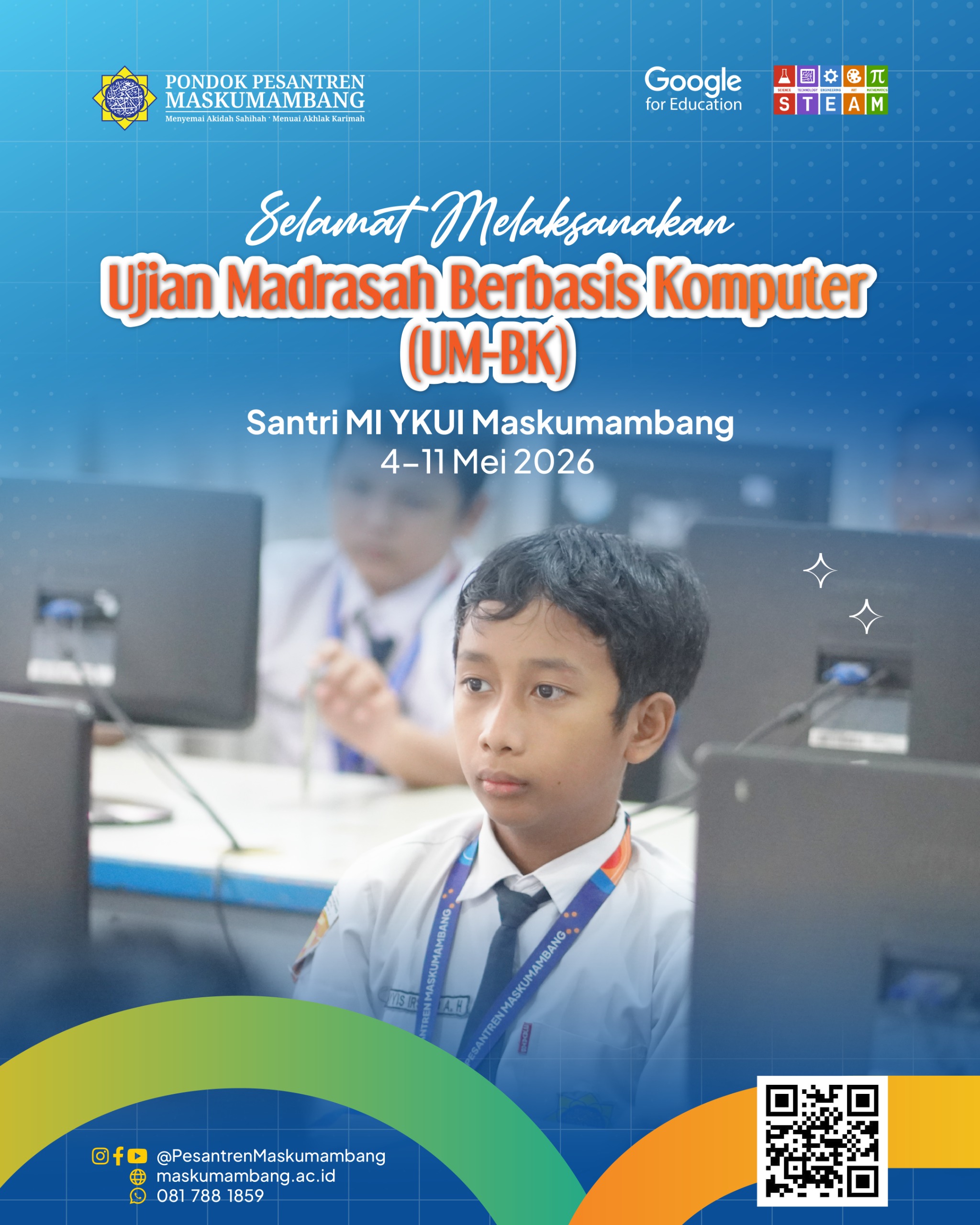 Ujian Madrasah Berbasis Komputer MI YKUI Maskumambang 2026