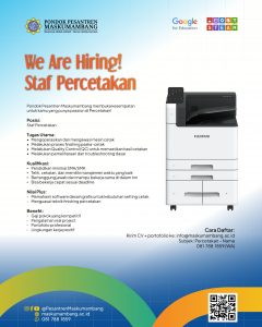 Lowongan Kerja Staf Percetakan