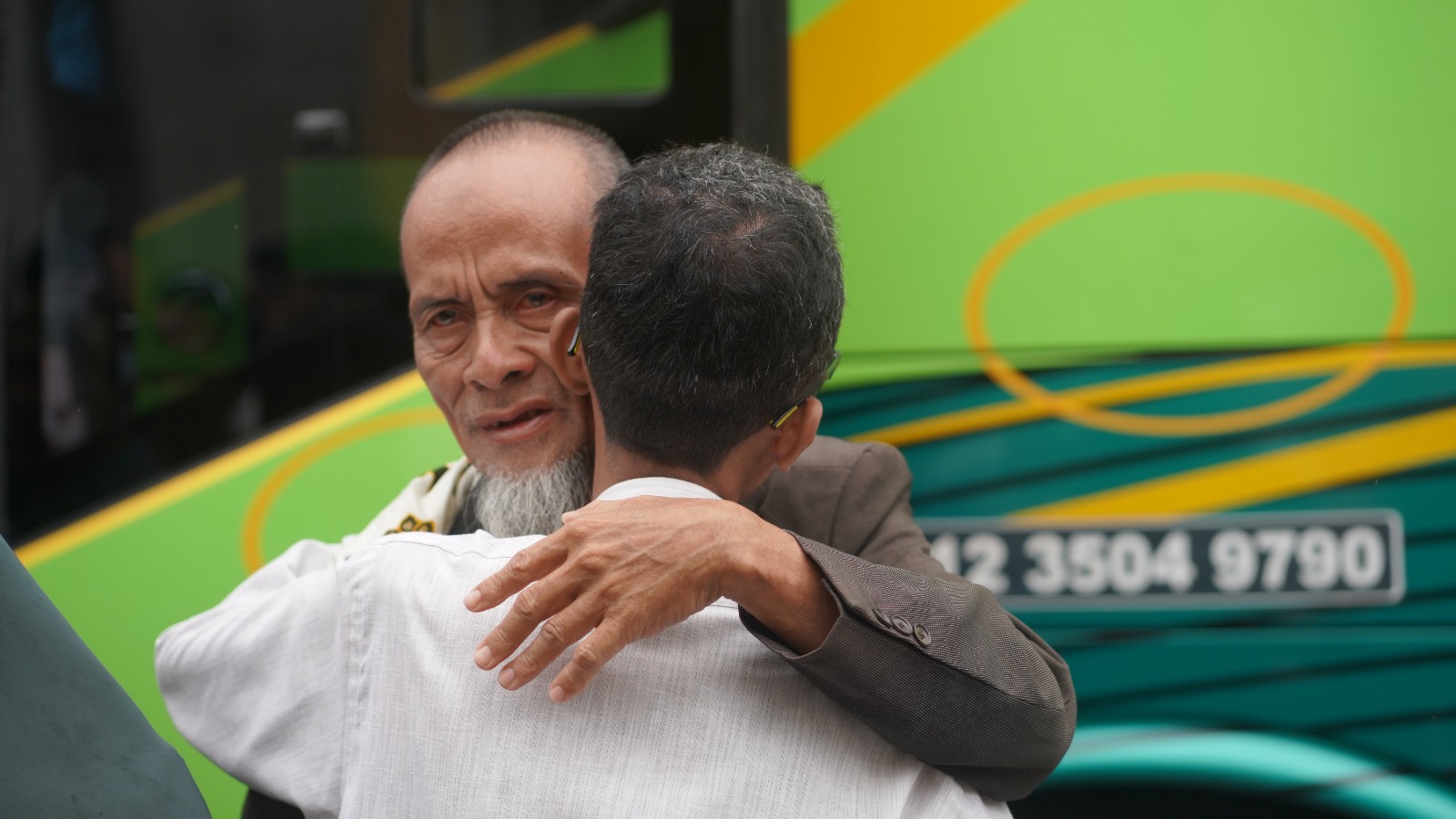 Kedatangan Jamaah Haji Maskumambang KBIHU YKUI Maskumambang ke-31