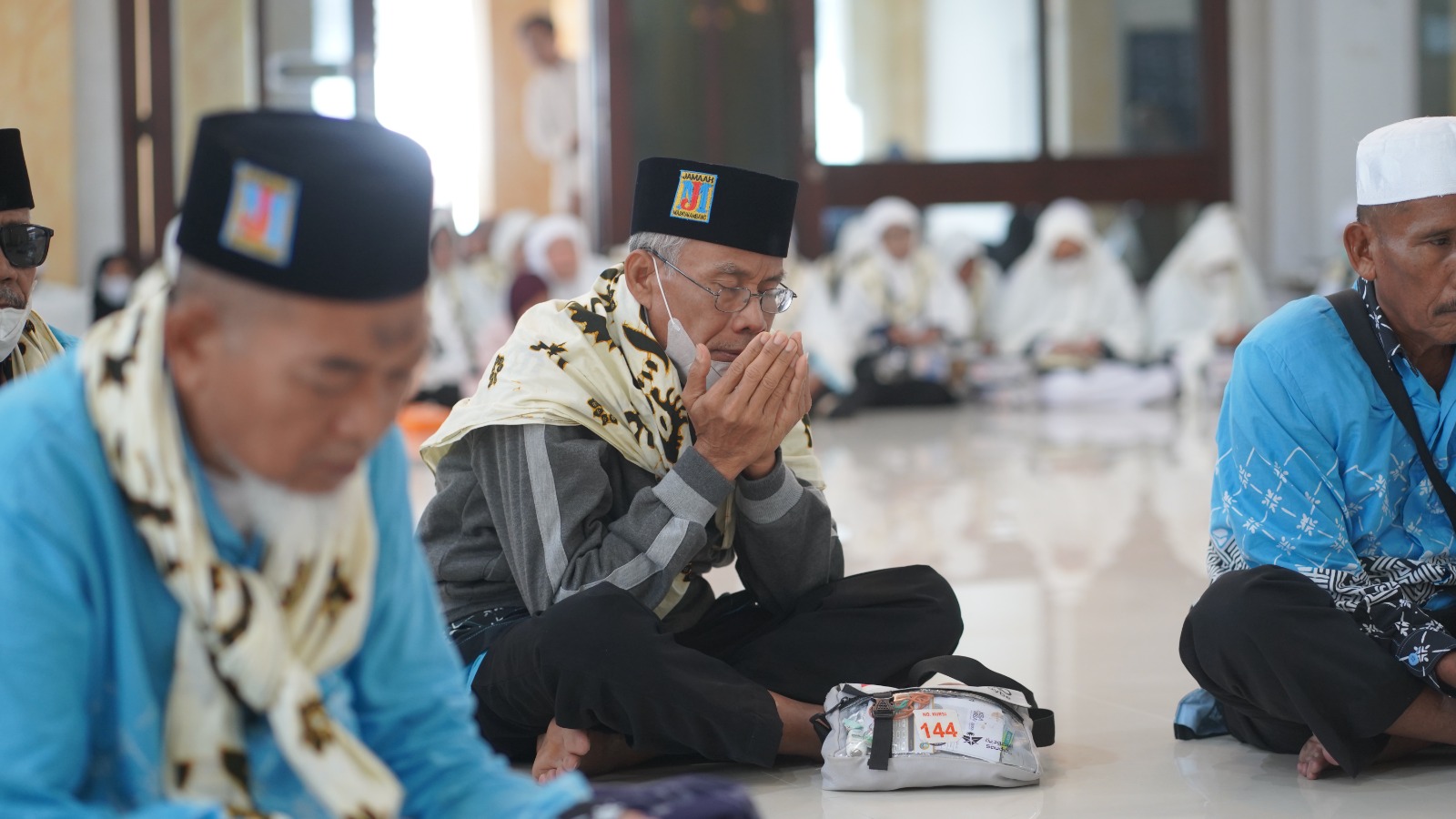 Kedatangan Jamaah Haji Maskumambang KBIHU YKUI Maskumambang ke-31
